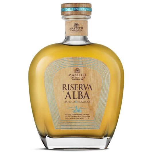 Mazzetti Grappa Riserva Alba in cassetta 43% 0,70 ltr.