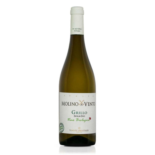Molino a Vento Grillo Terre Siciliane BIO IGT 0,75 ltr.