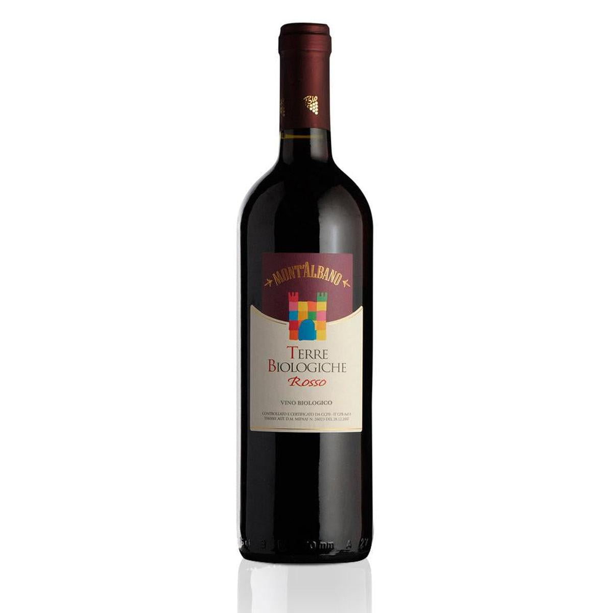 Mont'Albano Terre Biologiche Rosso 0,75 ltr.