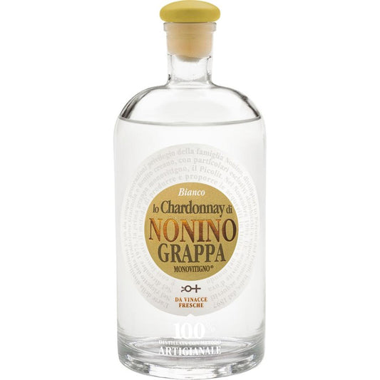 Nonino Grappa Monovitigno Lo Chardonnay Bianco 41% 0,70 ltr.