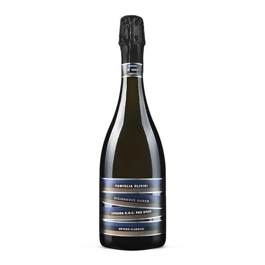 Olivini Diciannove Marzo Pas Dosé Lugana DOC 0,75 ltr.
