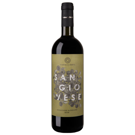 Podere La Berta Sangiovese Superiore di Romagna DOC 0,75 ltr