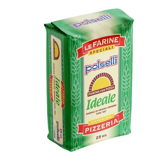 Polselli Ideale Farina Grano Tenero Tipo 00 per Pizza 25kg
