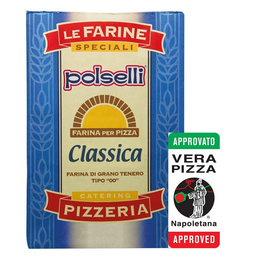 Polselli Classica Farina Grano Tenero Tipo 00 per Pizza 25kg