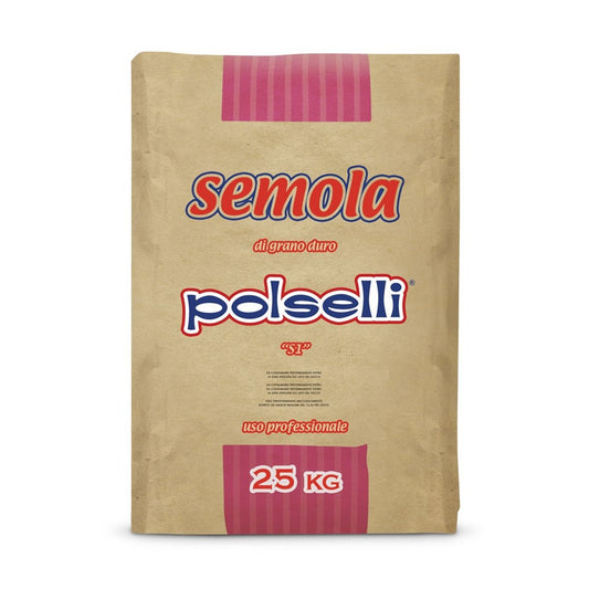 Polselli Semola di Grano Duro (Rosso) 25kg
