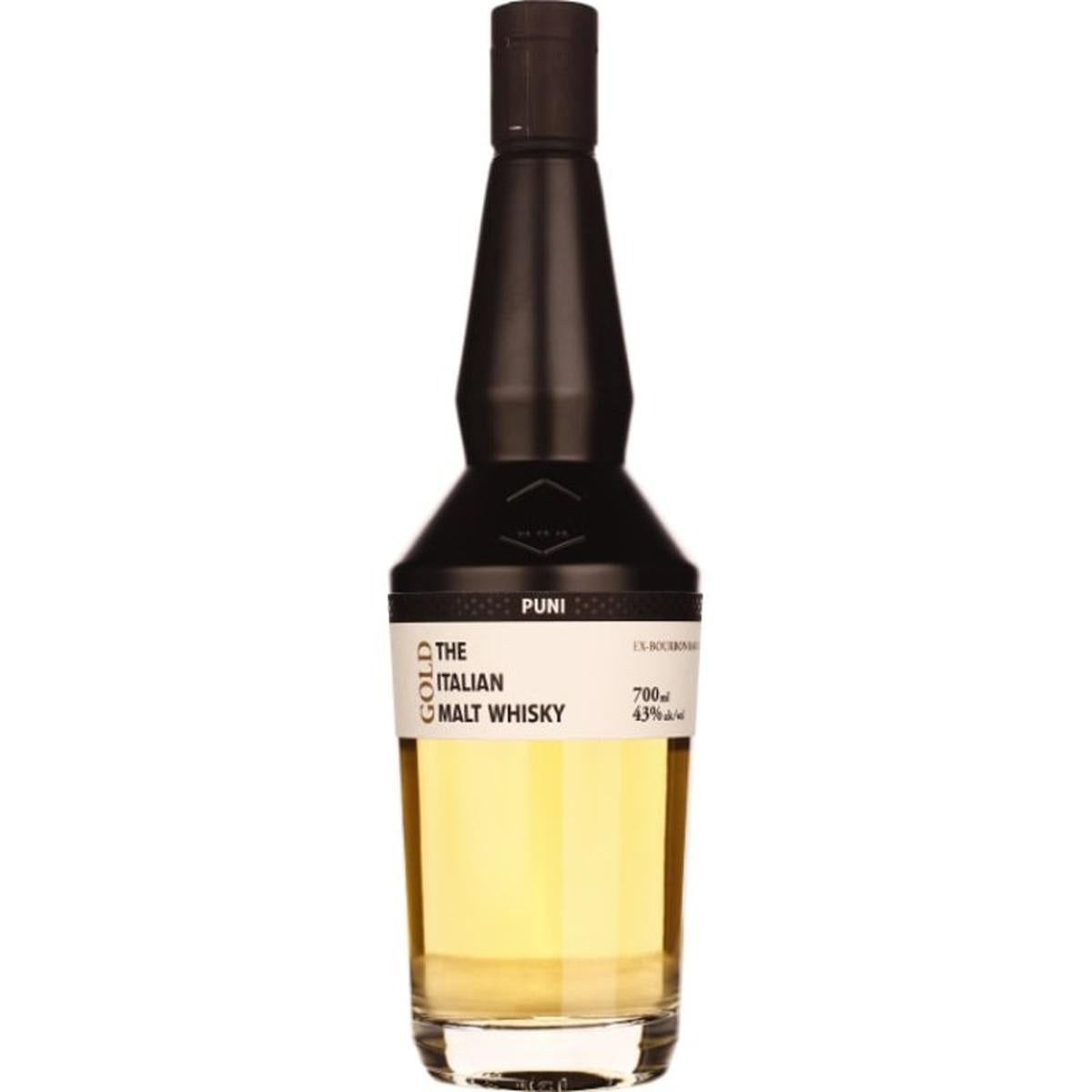 Puni Italian Whisky Single Malt Gold 43% 0,70 ltr.