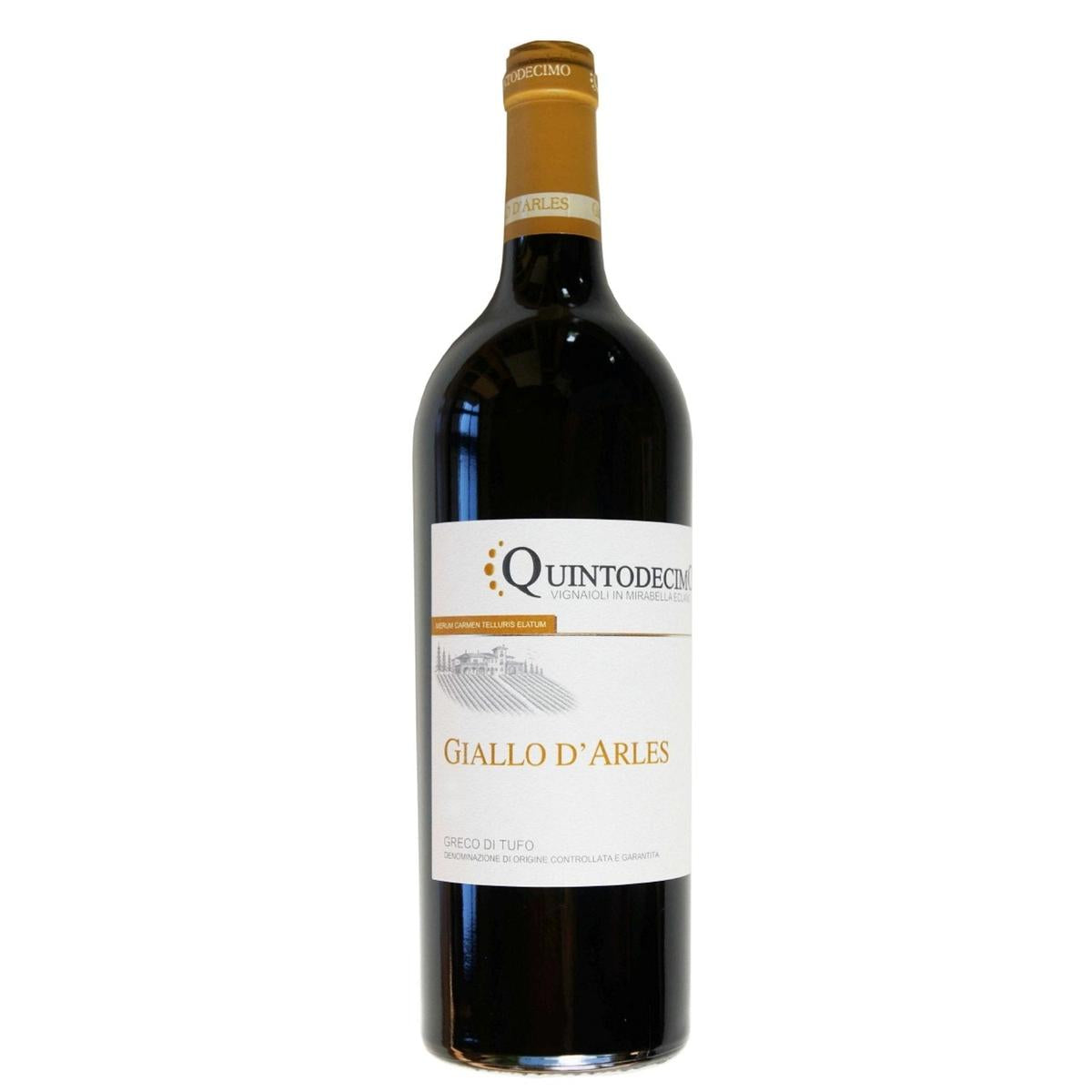 Quintodecimo Giallo d'Arles Greco di Tufo DOCG 0,75 ltr.