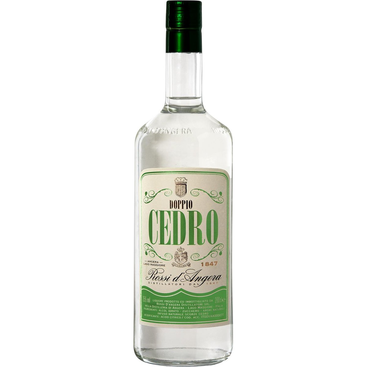 Rossi d'Angera Liquore al Cedro 25% 0,70 ltr.