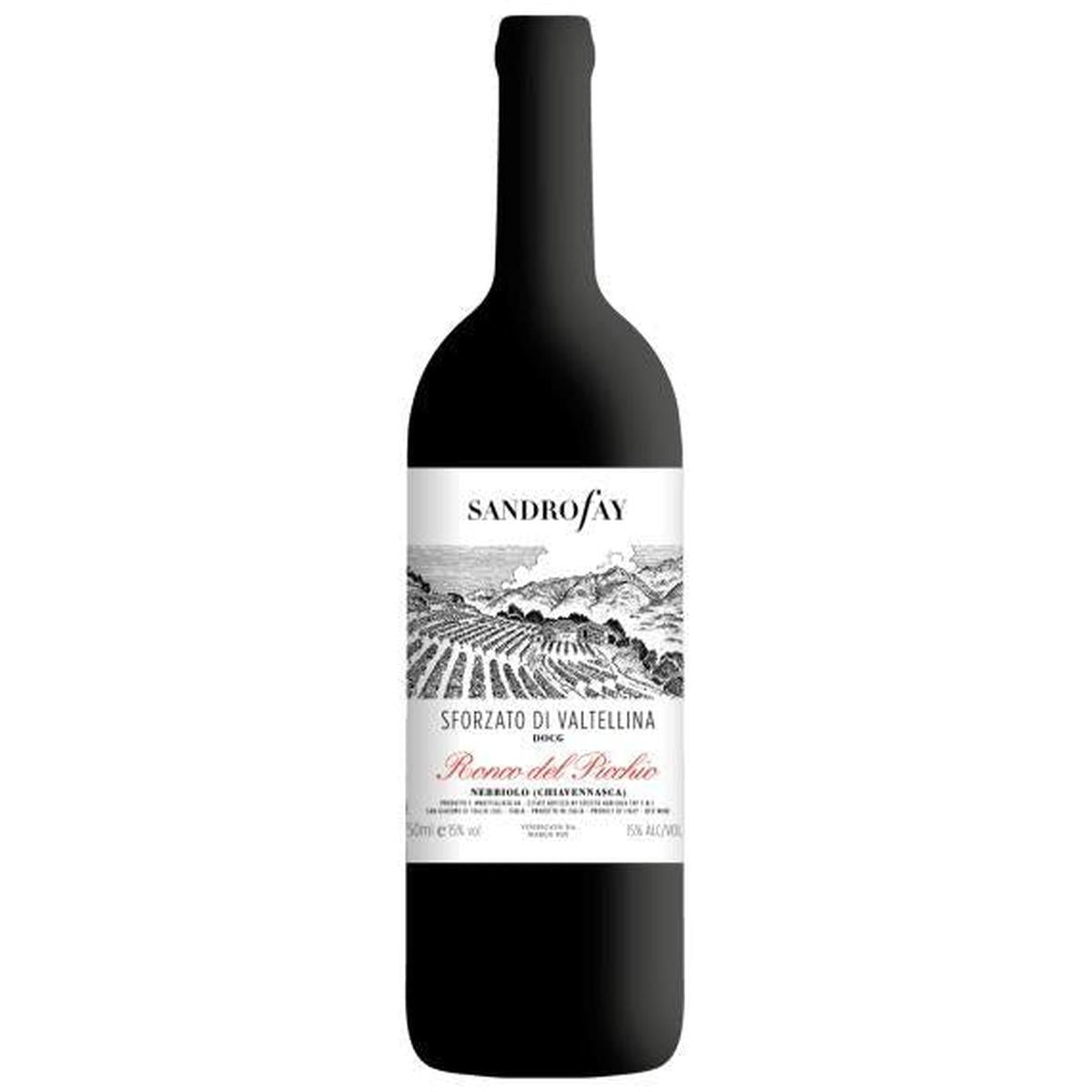 Sandro Fay Sforzato Valtel. Ronco Del Picchio 0,75 ltr.