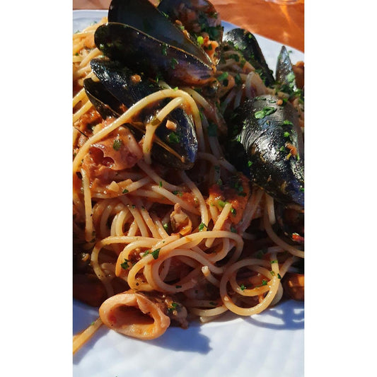 Spaghetti Frutti di Mare in Pomodore