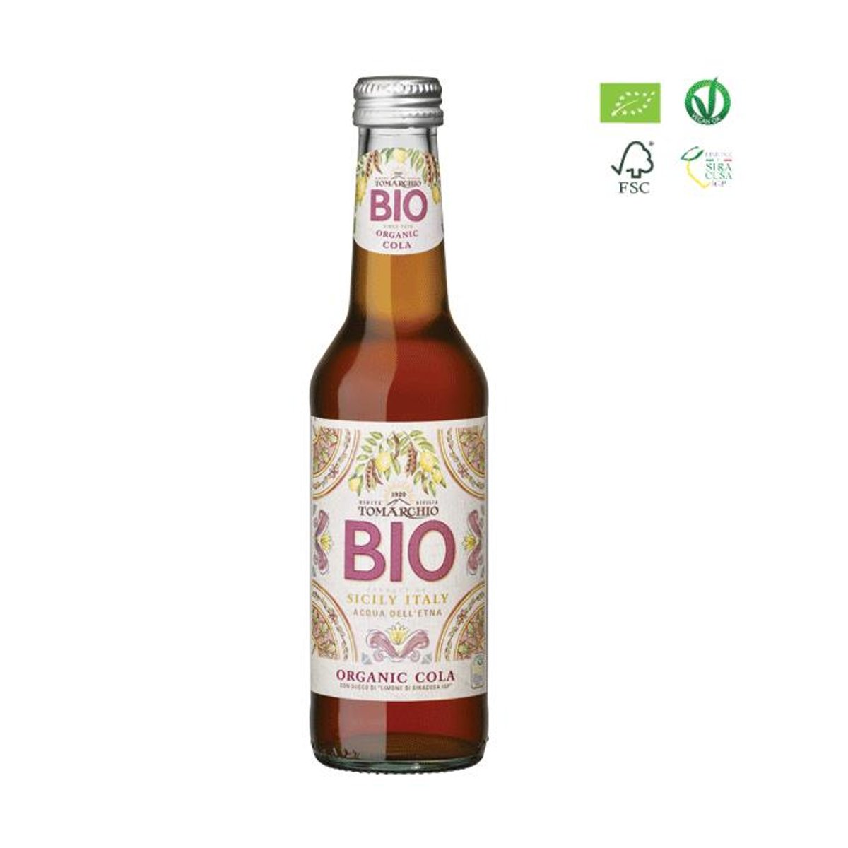 Tomarchio Cola Bio 4x 0,275 ltr.
