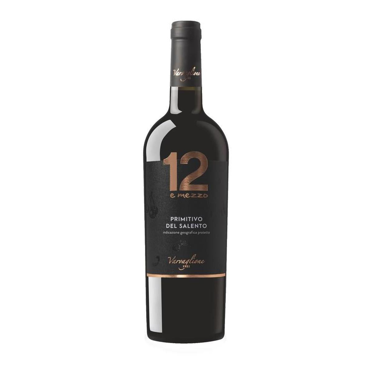 Varvaglione 12 e Mezzo 125 Primitivo del Salento IGP 0,75 lt