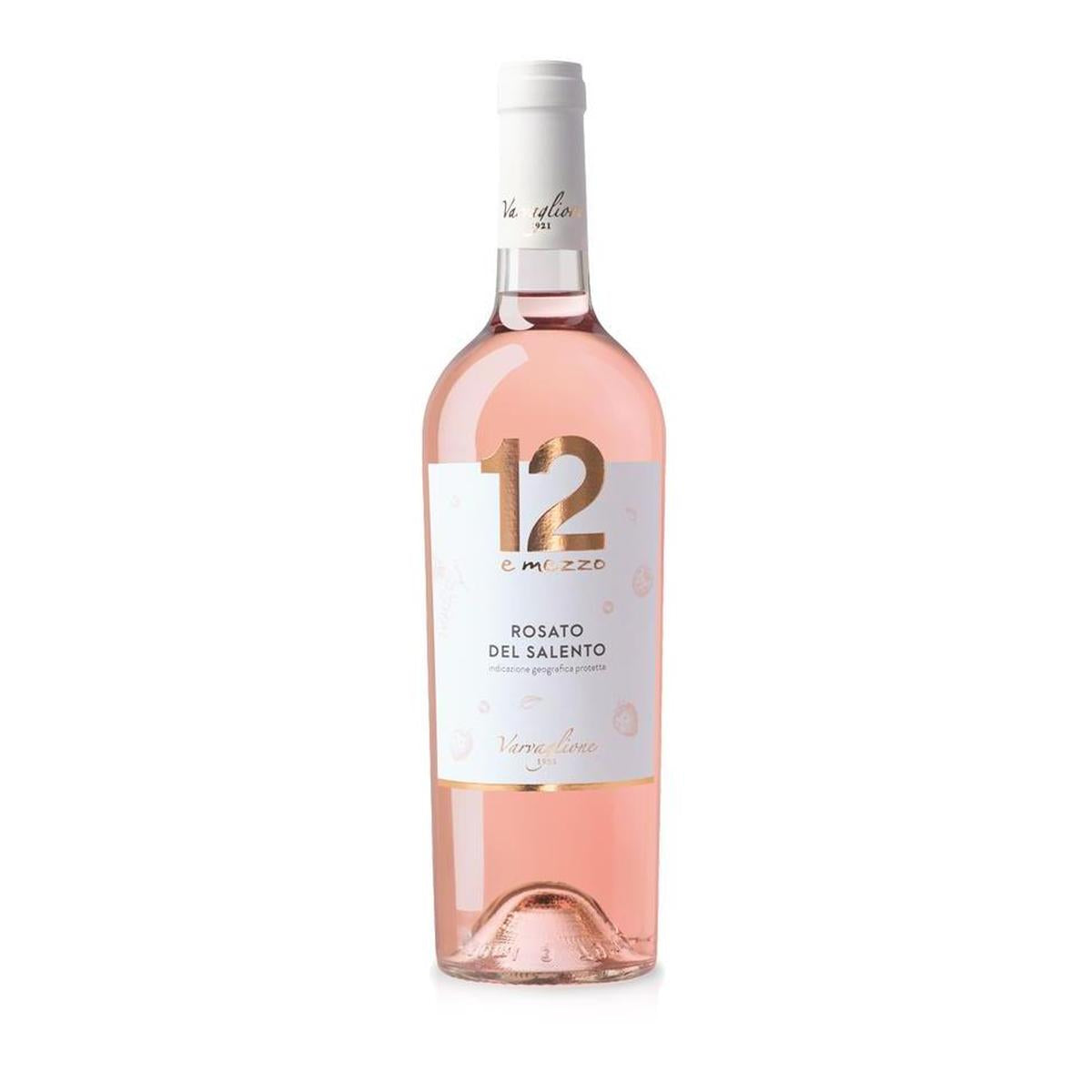 Varvaglione 12 e Mezzo 125 Rosato del Salento IGP 0,75 ltr.