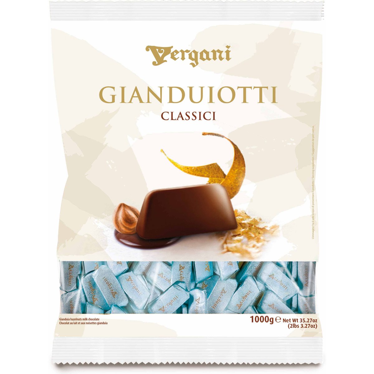Vergani Gianduiotti Classici Azzuri 1kg