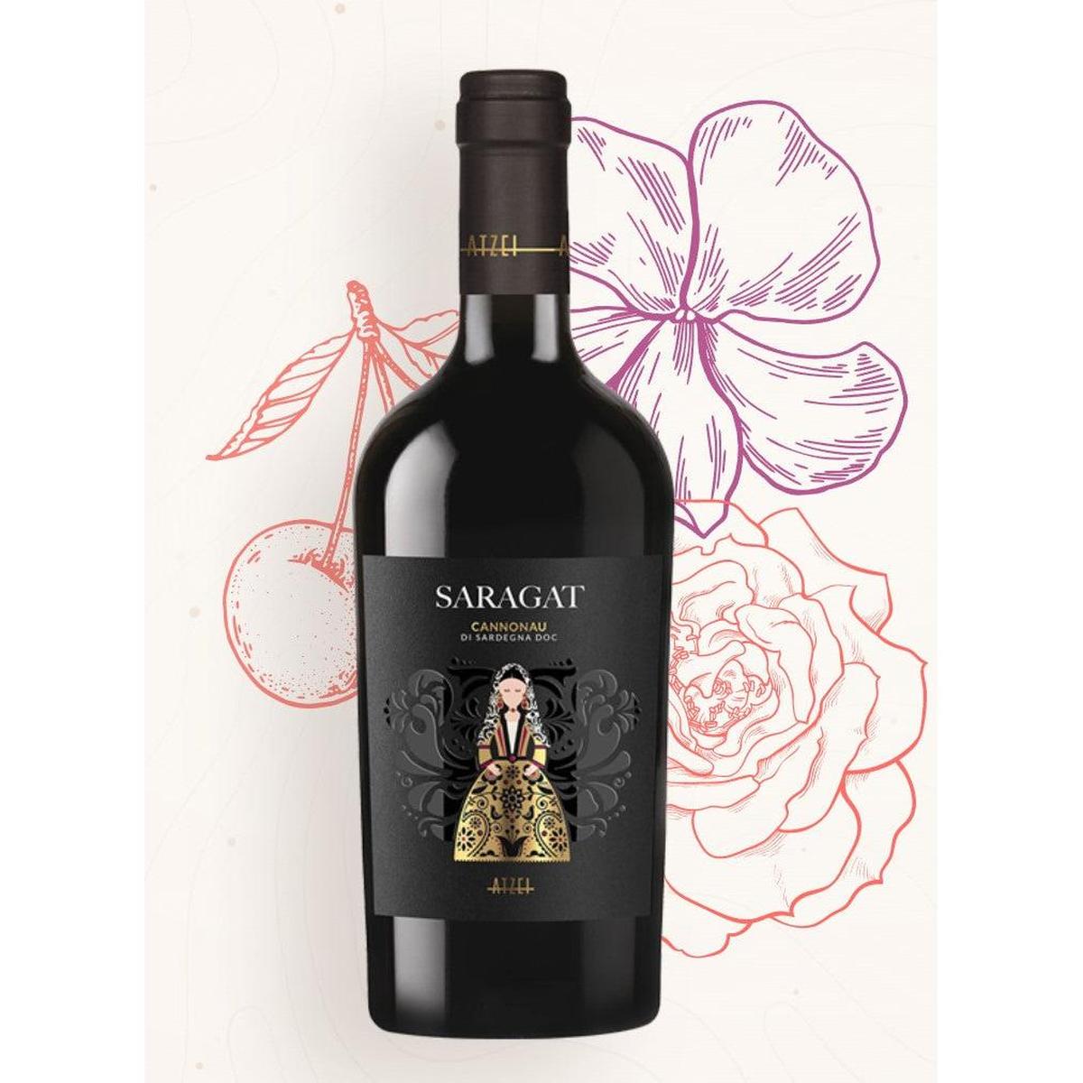 Atzei Saragat Cannonau di Sardegna DOC 0,75 ltr.