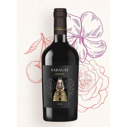 Atzei Saragat Cannonau di Sardegna DOC 0,75 ltr.