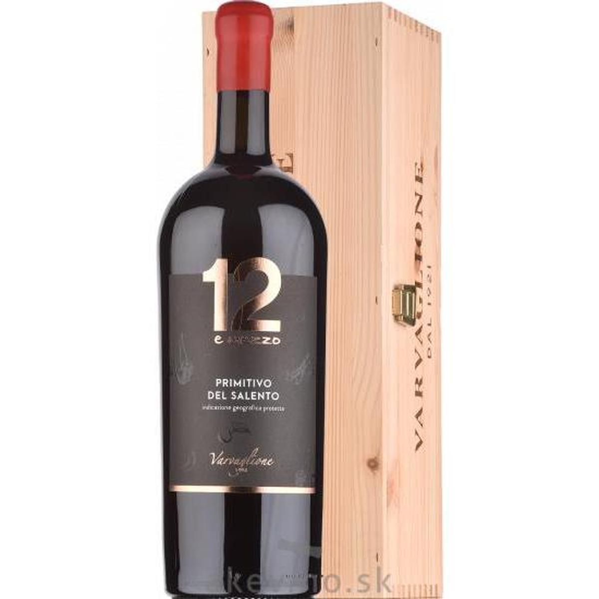 Varvaglione 12 e Mezzo 125 Primitivo del Salento IGP 1,50 lt