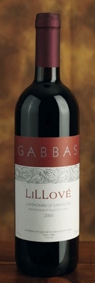 Gabbas Lillove Cannonau di Sardegna DOC 0,75 ltr.