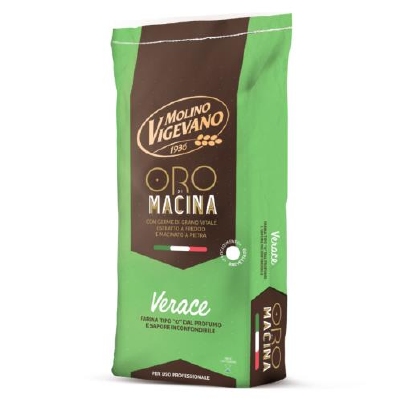 Molino Vigevano Farina Oro Verace 0 per Pizza 10kg