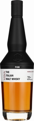 Puni Italian Whisky Single Malt Vina 43% 0,70 ltr.