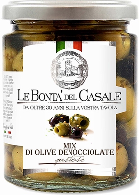 Dispac Bonta del Casale Olive Nere/Verdi Denocciolate 314gr