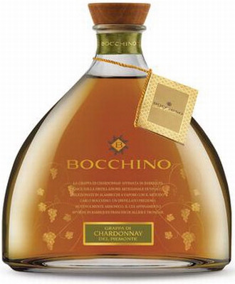 Bocchino Grappa Vitigno Chardonnay Barriques 40% 0,70 ltr.