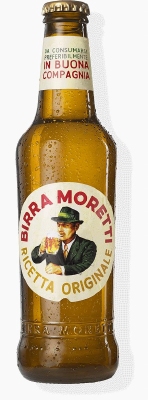 Birra Moretti Ricetta Originale 4,6% 0,33 ltr.