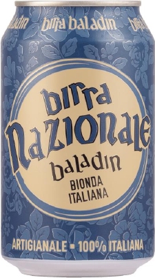 Baladin Birra Nazionale in lattina 4,5% 0,33 ltr.