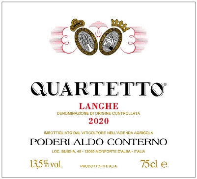 Conterno Aldo Il Quartetto Langhe Rosso DOC 0,75 ltr.