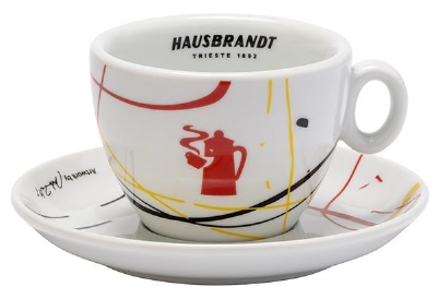 Hausbrandt Tazzina Cappuccino Fluid'Art Collection