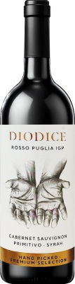 Varvaglione Diodice Tre Vitigni Rosso Puglia IGP 0,75 ltr.