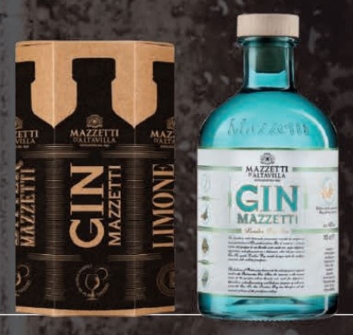 Mazzetti Gin 42% 0,70 ltr.