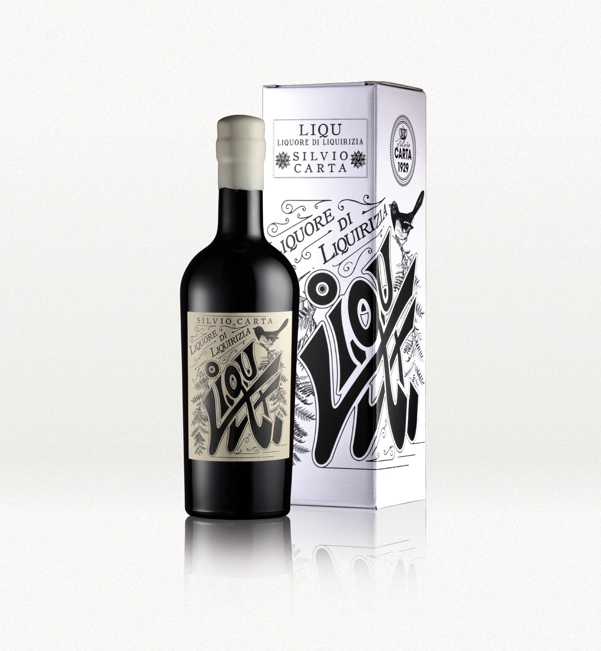 Silvio Carta Liqua Liquore de Liquirizia 23% 0,70 ltr.