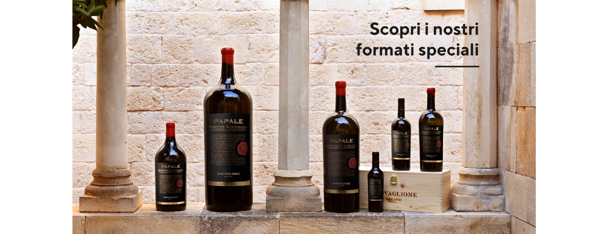 Varvaglione Papale "Linea Oro" Primitivo di Manduria 1,50 lt